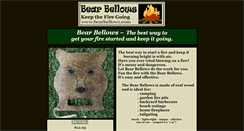 Desktop Screenshot of bearbellows.iseeamoose.com